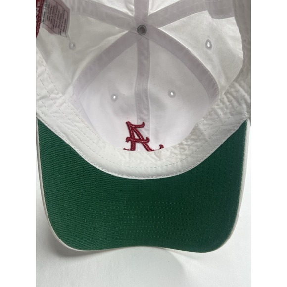 Alabama Crimson Tide Tusk Wear Hat Women's White With Red A - Picture 8 of 8
